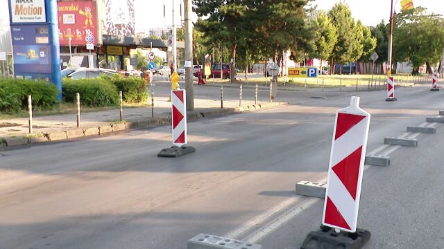 Промяна в движението в София заради третия етап от реконструкцията