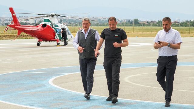 Пожарът в Ямболско край селата Воден и Крайново и Странджа