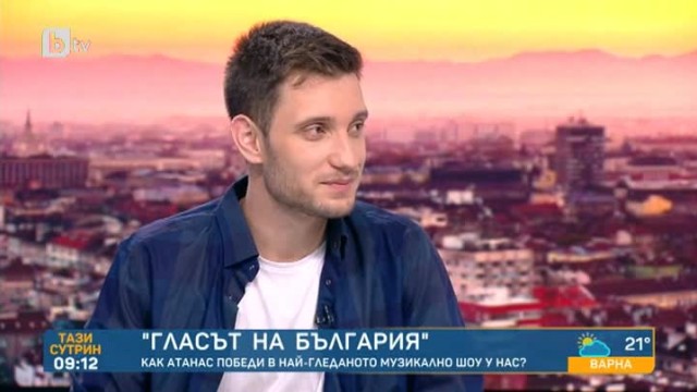 Атанас Кателиев: Винаги съм знаел, че в даден момент ще съм на сцена и ще пея