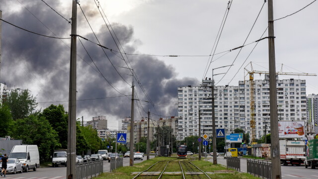 Силни експлозии разтърсиха тази сутрин украинската столица Киев Няма информация