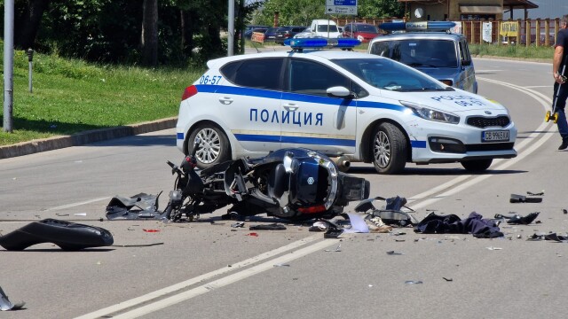 Моторист загина на място при катастрофа във Враца предаде кореспондентът