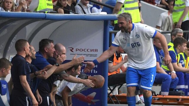 Овечкин благодари на "Динамо" след футболния си дебют