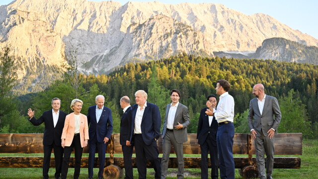 Днес е вторият ден от срещата на лидерите на Г 7