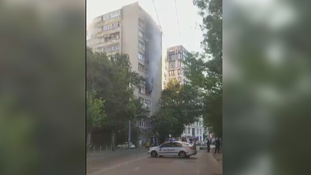 Пожар избухна рано тази сутрин в столичния кв Иван Вазов Тръгнал