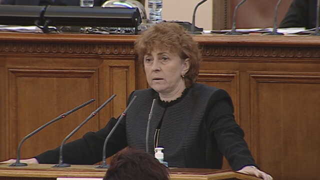 Виктория Василева напуска Народното събрание Това потвърди самата тя пред
