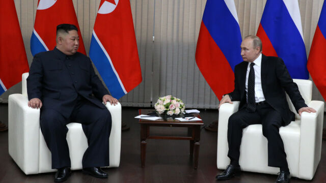Правителството на Северна Корея предложи пълната си подкрепа на Русия