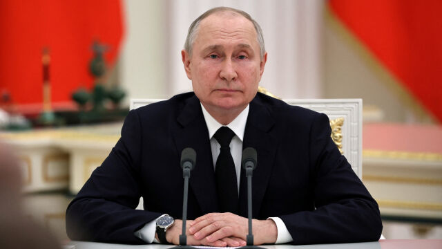 Руският президент Владимир Путин коментира опита за бунт от събота