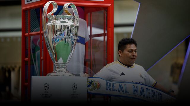 Къде е трофеят на Шампионската лига? Реал го "отвлече"! (ВИДЕО)