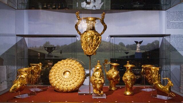   Мястото на Панагюрското златно съкровище е в Националния исторически музей