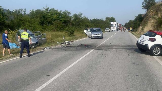 Тежка катастрофа на пътя София Варна в участъка между Сопот