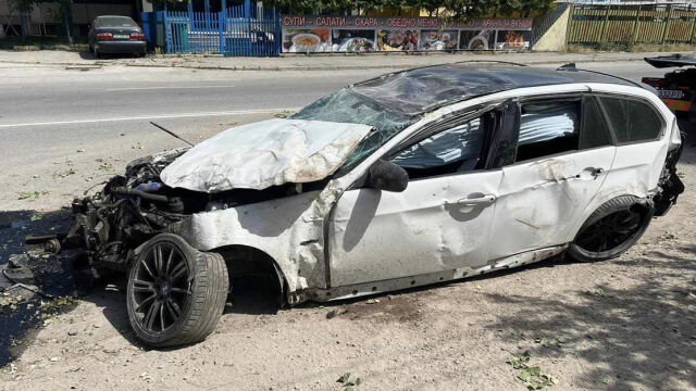Шофьор на лек автомобил е самокатастрофирал в София Инцидентът е