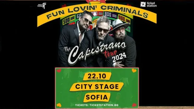 Fun Lovin‘ Criminals с нов концерт в София на 22 октомври