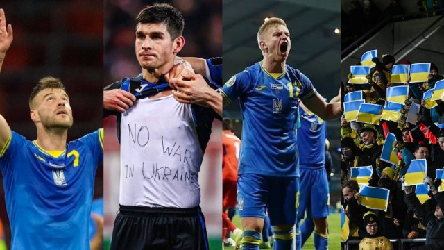 Емоционален апел против войната на украинския национален отбор по футбол