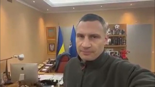 Кметът на Киев Виталий Кличко неговата фигура е напоена