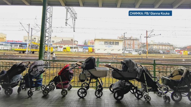 Кадър от гара в Полша трогна хиляди Автор на снимката