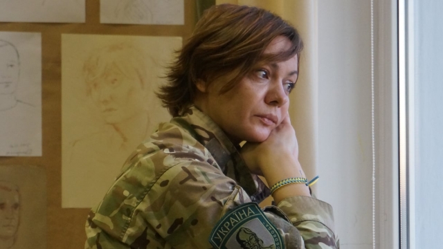 Ирина Цвила е била доброволката от батальона Сич в Украйна