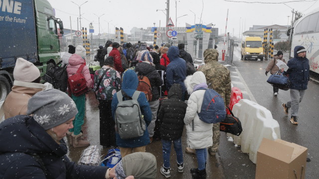 Бежанският натиск от Украйна към съседните й страни продължава Европа
