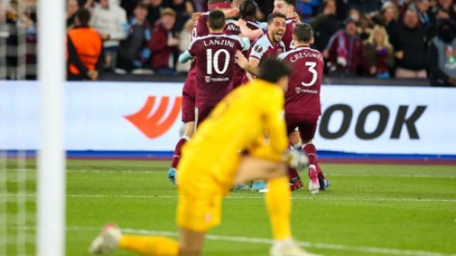 Уест Хем поднесе голямата изненада в осминафиналите на Лига Европа