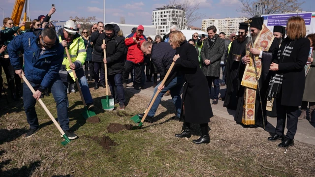 Първа копка на софийското метро