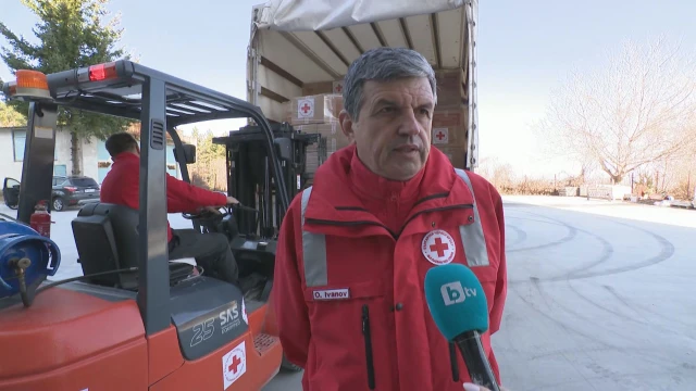 Хуманитарна помощ от България тръгва към Украйна. Екип на bTV