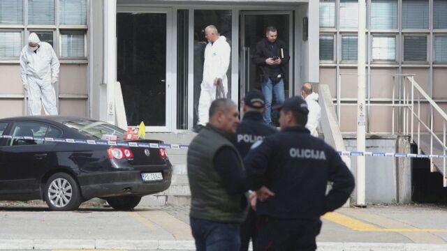 Бомба избухна в Основния съд в черногорската столица Подгорица днес