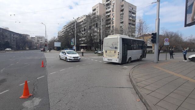 Булевард Руски в Пловдив в посока Моста на Герджика е