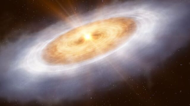 Звезда която се намира на 1300 светлинни години от Земята