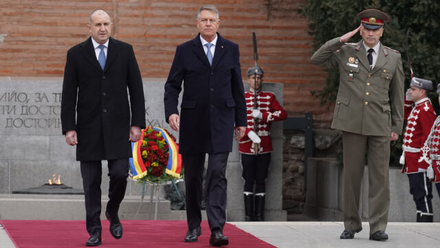 Румънският президент Клаус Йоханис е на посещение в България Президентът