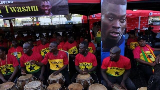 Гана се сбогува с Кристиан Атсу (ВИДЕО)