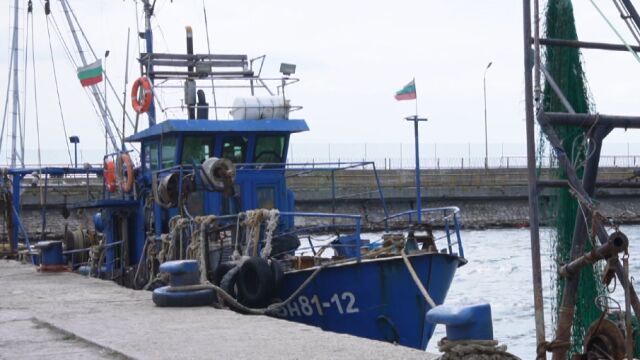 Българските моряци от трите риболовни кораба, задържани на пристанището в