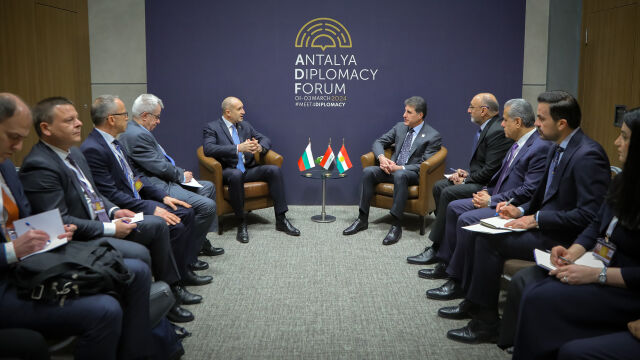 Президентът Румен Радев участва в Световния дипломатически форум в Анталия