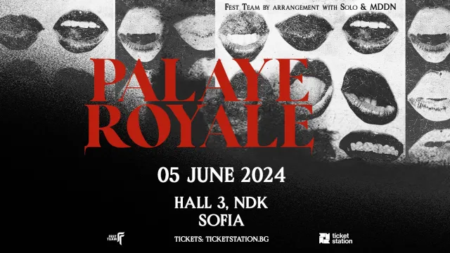 Palaye Royale с нов концерт у нас 