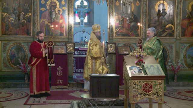 Шест дни след кончината на негово светейшество патриарх Неофит Светият