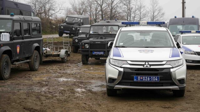 Полицията в Сърбия както и много други служби все още