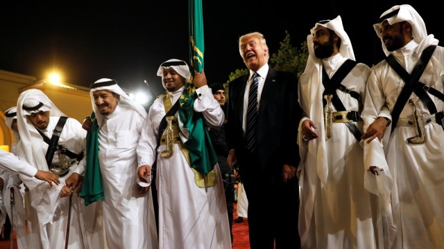 Изборът от страна на администрацията на Доналд Тръмп на Саудитска