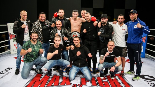 Снимка: Български победи на Max Fight 42