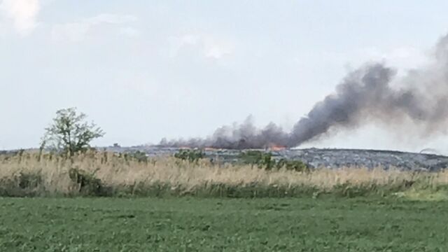 Въздухът в Пловдив е замърсен заради пожара в Цалапица Стойността