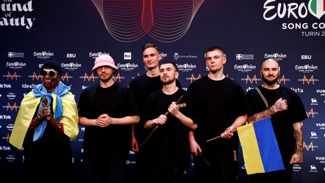 Украинската група Оркестър Калуш спечели конкурса Евровизия с песента Стефания