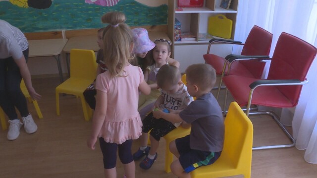Първият дневен център за деца на украински бежанци беше открит