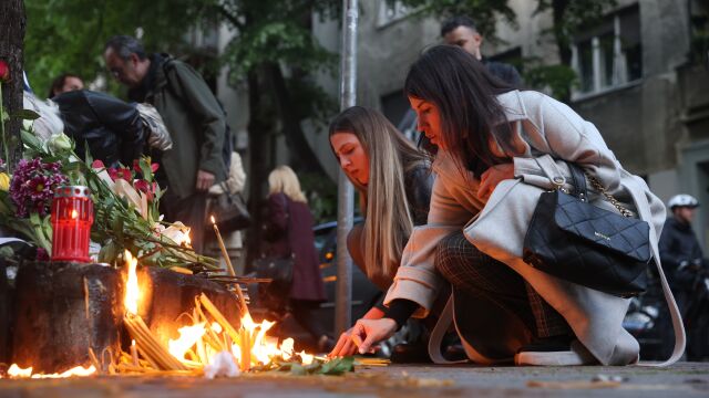 В Сърбия втори ден на траур след двете масови стрелби