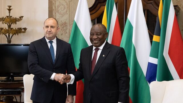 Посещението на президента Румен Радев в Република Южна Африка продължава