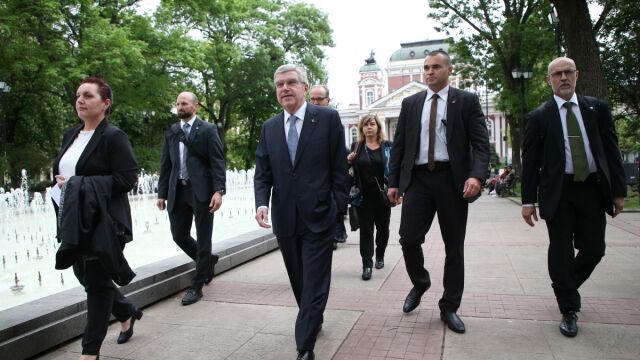 Томас Бах уважи юбилея на Българския олимпийски комитет (ВИДЕО)