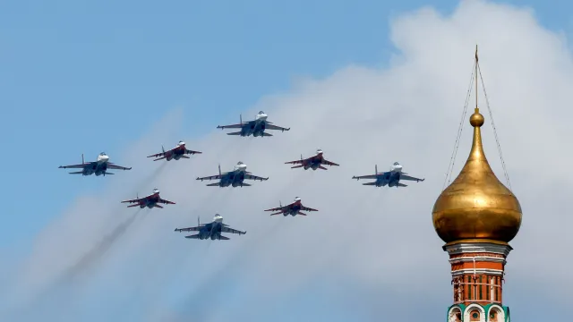 Генерална репетиция за парада в Москва