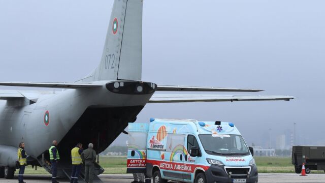 Транспортираха със самолет Спартан по спешност пациент от Варна в