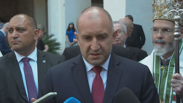 Приключи аудиенцията на българската делегация водена от президента Румен Радев