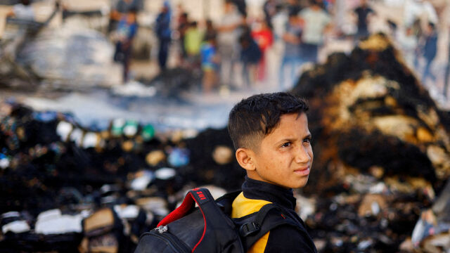  Израелският премиер Бенямин Нетаняху казва че ударът по бежански лагер