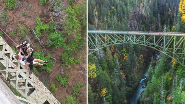  Тийнейджър във Вашингтон е оцелял при падане от 120 метра