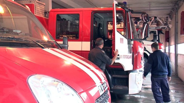 Пожар гори в търговски обект в Разград съобщава БТА Няколко