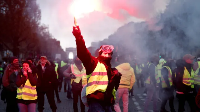 Протести в Париж - 24.11.2018