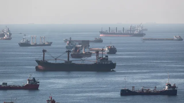 Временно се замразява движението на кораби със от украински пристанища
